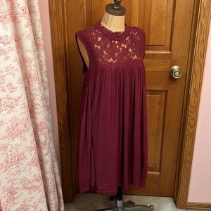 NWT Anama size M sleeveless dress in rose